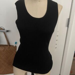 Jones Black Tank Top 100% Silk